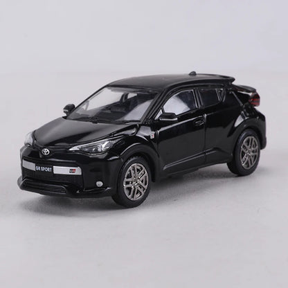 DCT 1:64 Toyota C-HR Black Hybrid GR Sport Alloy Model Car