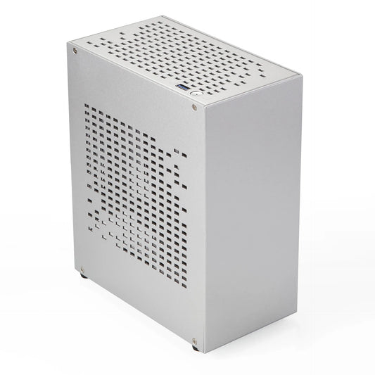 Desktop Case MINI ITX Case  Aluminium Mini-ITX Desktop Bagpack Computer Case Compatible with Mini Graphic Card