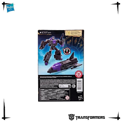 2026 First Edition Hasbro Transformers Age of the Primes Deluxe Blast Off Combaticon Decepticon Transform Robot Figure Toy