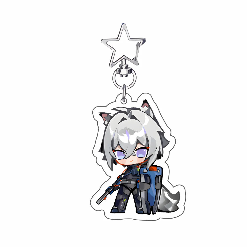 New Hot Game Zenless Zone Zero Keychains Pendant Car Ellen Joe Seth Lowell Jane Doe Von Lycaon Nicole Fans cosplay Gifts