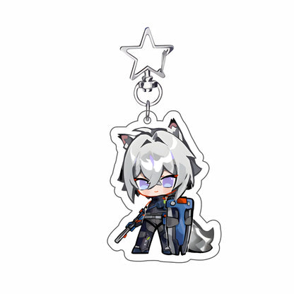 New Hot Game Zenless Zone Zero Keychains Pendant Car Ellen Joe Seth Lowell Jane Doe Von Lycaon Nicole Fans cosplay Gifts