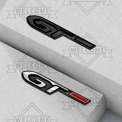 3D Car Stickers GT Front Grille Emblem Auto Body Badge Trunk Decal For Peugeot RCZ 206 308 3008 2008 5008 306 307 107 Accessorie