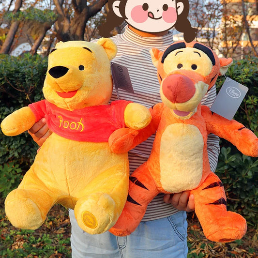Cute Winnie The Pooh Plush Toys Stuffed Animal Set My Friends Tigger And Pooh Bear Soft Bulk Wholesale Dolls Xmas Gifts For Kids