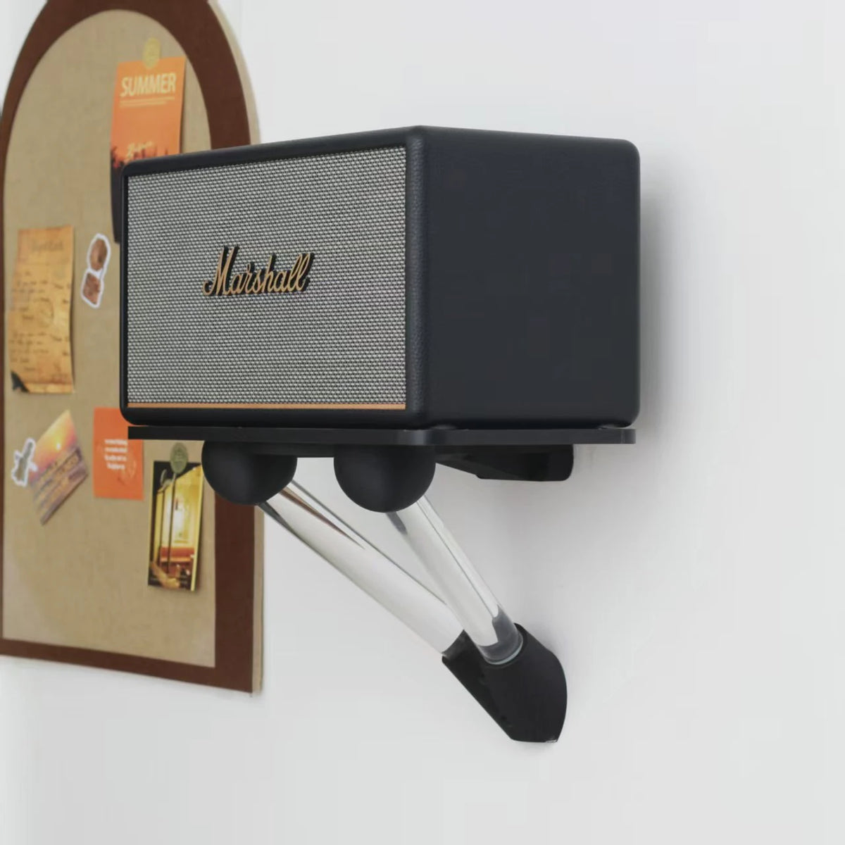 Solid Wood Speaker Mount Wall Bracket Stand Holder for Marshall ActonⅡ/Ⅲ StanmoreⅡ/Ⅲ KilburnⅠ/Ⅱ