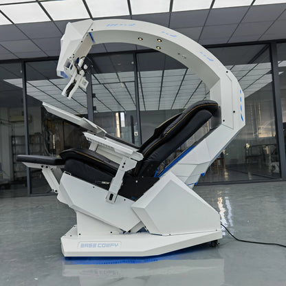 Easecomfy T2 Throne Computer Cockpit Chair Workstation Gaming Rig Support Multi Monitors zero Gravity Chair Cockpit