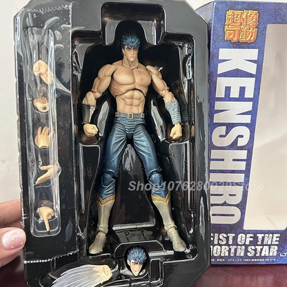 17cm Hokuto No Ken Kenshiro Figure Fist Of The North Star Bizarre Adventure Anime Action Figure Jotaro Kujo Collection Model Toy