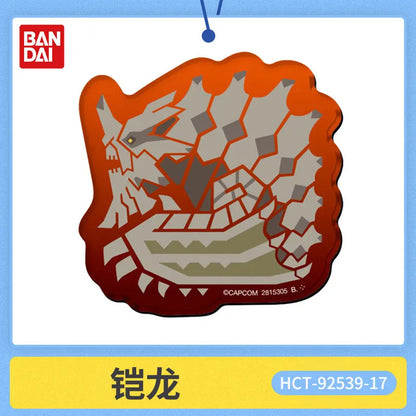 In Stock New Monster Hunter Refrigerator Magnet Fridge Decoration Collectible Creative Model Toys Anime Periphery Friend Gift