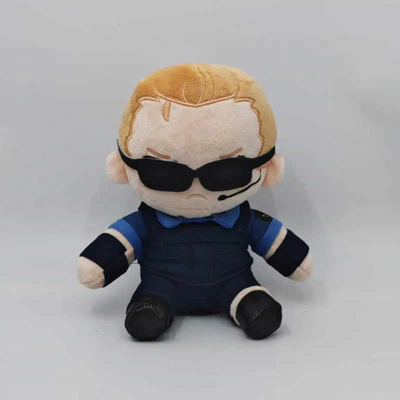 【In Stock】HOT Game Resident Evil Jill Valentine Plush STARS Captain Wesker Plush Anime Chris Leon Scott Kennedy Plush Fans Gift