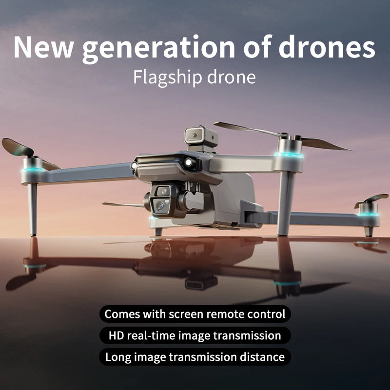 Drone GPS 8K HD Camera Aerial EIS Anti-Shaking 5G WIFI Folding Drones Brushless Obstacle Avoidance Touchscreen RC UAV SG603 Pro