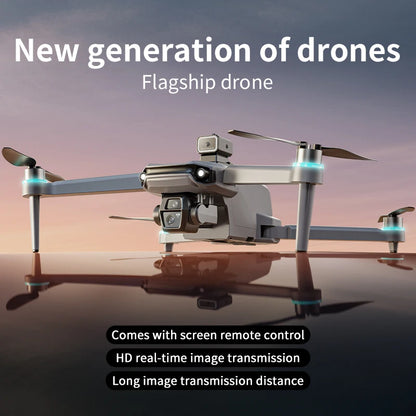 Drone GPS 8K HD Camera Aerial EIS Anti-Shaking 5G WIFI Folding Drones Brushless Obstacle Avoidance Touchscreen RC UAV SG603 Pro