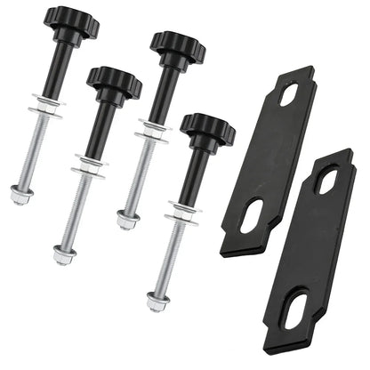 4X Universal Traction Board Kit Easy-to-Install Safety Recovery Board Mount for Off-Road Vehicles