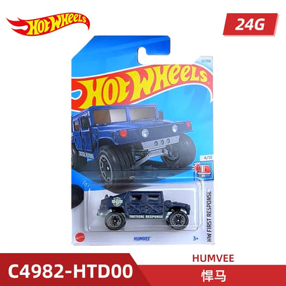 Original Mattel Hot Wheels Car Toys 1/64 Diecast C4982 2024G Volkswagen T2 Pickup Hirohata Merc Vehicle Model Toy for Boys Gift