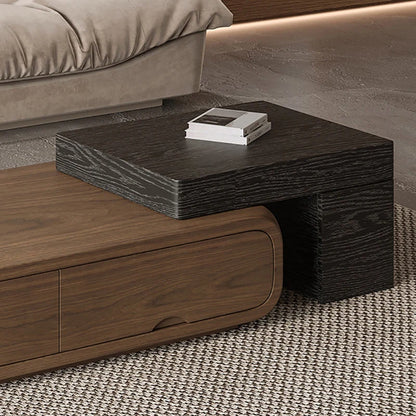 Italian Minimalist Coffee Tables Classic Retro Rustic Extendable Coffee Tables With Drawers Design Mesas De Café Room Furnitures