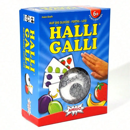 1 Halli Galli Family Gathering Game Card, Fun Card Game, Party Board Game Suitable for Halloween/Christmas/Thanksgiving