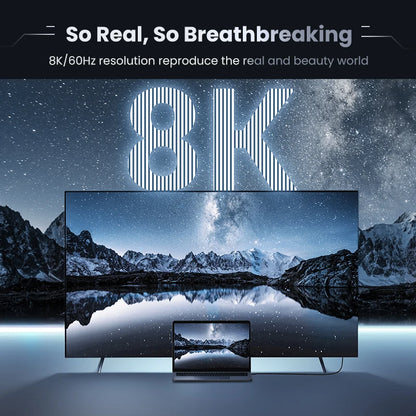 UGREEN 8K HDMI-Compatible Cable for Xiaomi TV Box PS5 Ultra High Speed Certified 8K@60Hz Cable 48Gbps eARC Dolby Vision