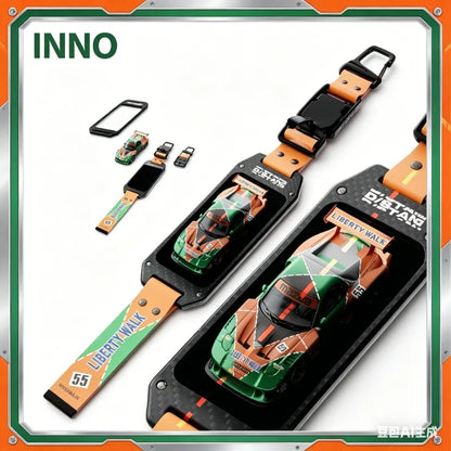INNO 1:64 HEC 2026 Beijing Model Exhibition. Limited edition,Alloy die-cast car model as a static display piece.