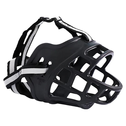Reflective Dog Muzzle, Pet Anti-Bite Bark Mask for Medium Large Dogs, Pet Dog Bark Stopper, 1PC