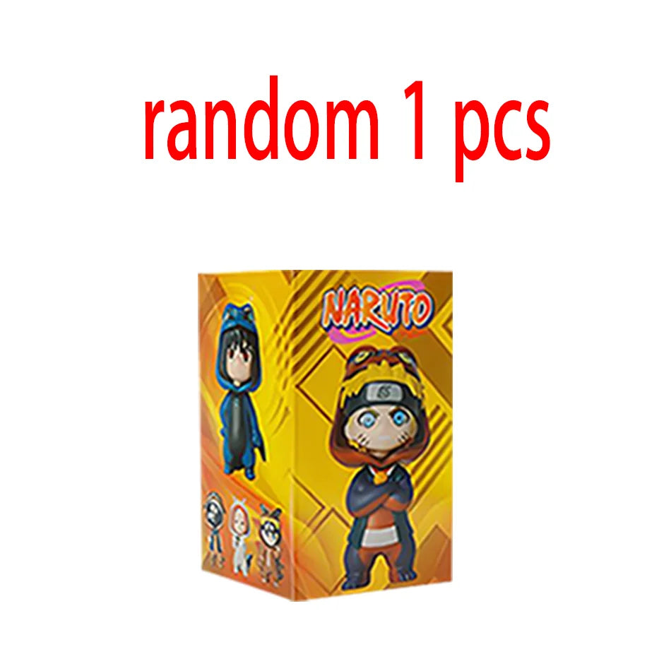 Naruto Blind Box GREMLIN Series Figure Model Sasuke Ornament Toy PVC Collection Gift Decorative Desktop Decoration Gifts
