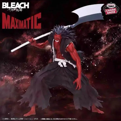 Bandai Bleach MAXIMATIC Zaraki Kenpachi Figure Banpresto Original Anime Model 24cm Collectible Decoration Toy Gift AS