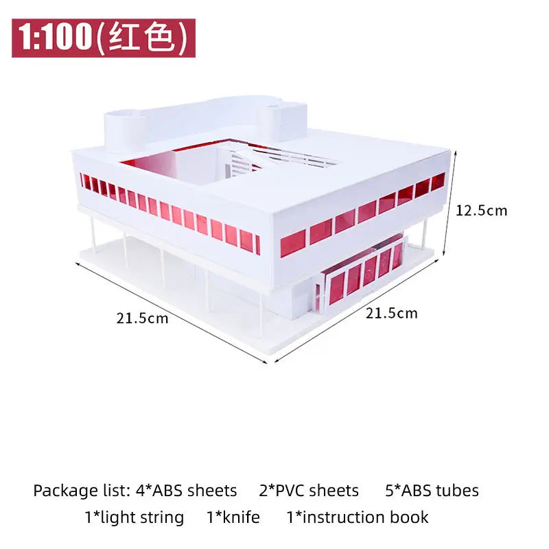 1:100 Scale Architecture Model Kit Famous Architecture Replicas DIY Building Construction Toy Educational Craft Set Hobby Crafts