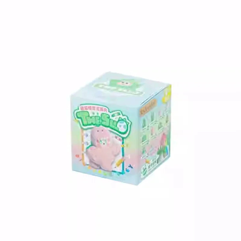 THE SLLO Dinosaur Hairy Dragon Series Blind Box Toys  Figure Surprise Mystery Box Dolls Girls Gift