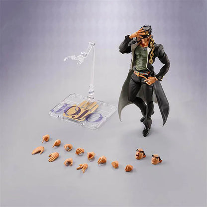 In Stock Bandai SHF Jotaro Kujo Genuine JoJo’s Bizarre Adventure Anime Action Figure High Poseability Collection Finished Model