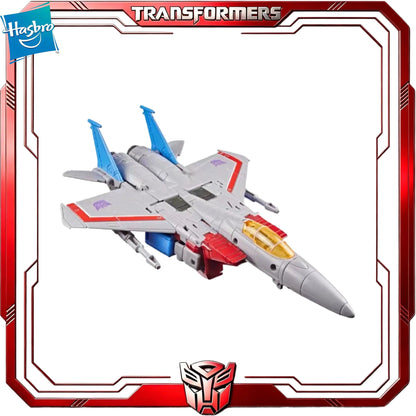 In Stock Hasbro Transformers Studio Series MTMTE Starscream Voyager Class Hobby Collection Gift Figure