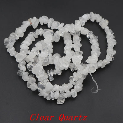 5-8mm Natural Irregular Lilac Lepidolite Stone Beads Gravel Chips Loose Spacer Beads for Jewelry Making DIY Bracelet Necklace