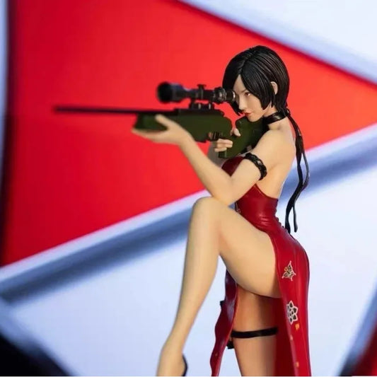 Resident Evil Ada Wong Hunter Gk Figure High Quality Pvc Statue Game Character Model Collectible Ornament Home Desktop
