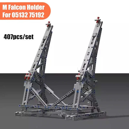 Vertical Display Stand For Ultimate Millennium 75192 Falcon Compatible With 05132 Star Toys Wars Accessories Collectible Model