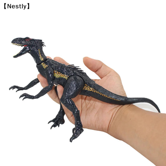 Lifelike Indoraptor Jurassic World Action Figures Adjustable Dinosaurs Toys For Boy Movie Dinosaur Model Toy 〔Nest〕