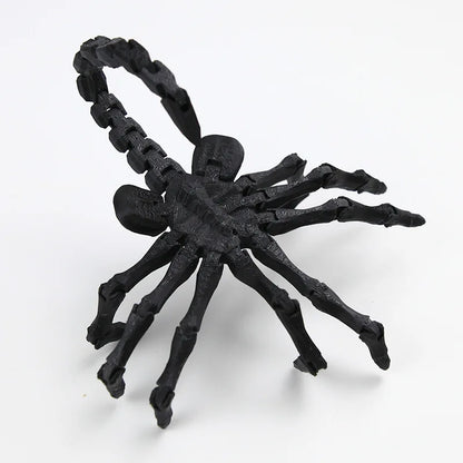 Realistic Scorpion Figurine Alien Facehugger  Model Joint-movable Toy Collectible Figurine Sci-Fi Horror Decor