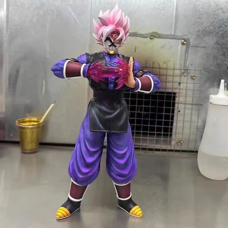 31cm/11.81inch ZW Toy Dragon Ball Z Figure Zamasu Black Goku Anime Figures Super Saiyan PVC Statue Collection Model Xmas Gifts