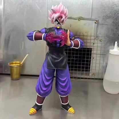 31cm/11.81inch ZW Toy Dragon Ball Z Figure Zamasu Black Goku Anime Figures Super Saiyan PVC Statue Collection Model Xmas Gifts