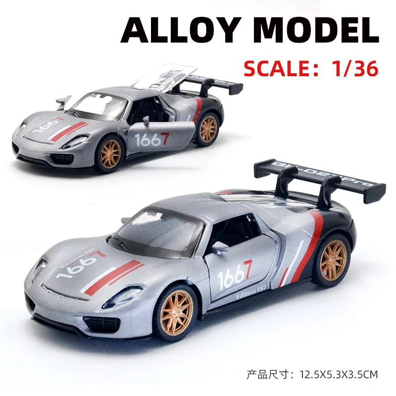 1:36 R34 MX5 RX7 AE86 Diecast Model Car Alloy Simulation Car Model for Display & Collection