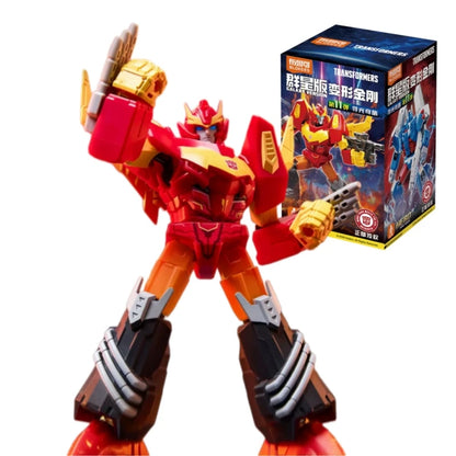 BLOKEES Building Blocks Man Transformers Star Edition 11th Bullet Splicing Movable Model Ornament Toy Collection Gift