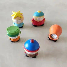 5PCS Set Southern Park Action Figure Toy Stan Eric Creative Austral Park Doll Gift for Kids Home Decoration Moldel