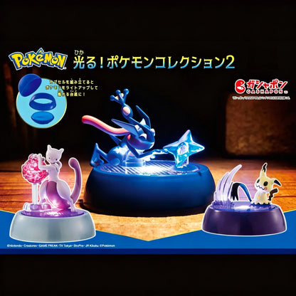 Original Pokemon Pikachu Action Figure Blind Box 7.5cm with Light Anime Figure Collection Toy Gengar Charizard Desk Decor