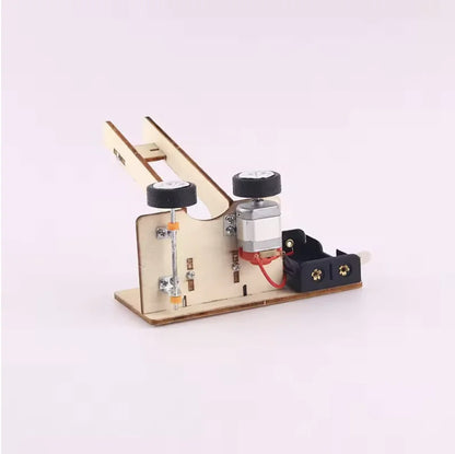 Electric Ball Pitching Machine Kits Kids DIY Science Toys Children Educational Technology Project Model Toys For Gift
