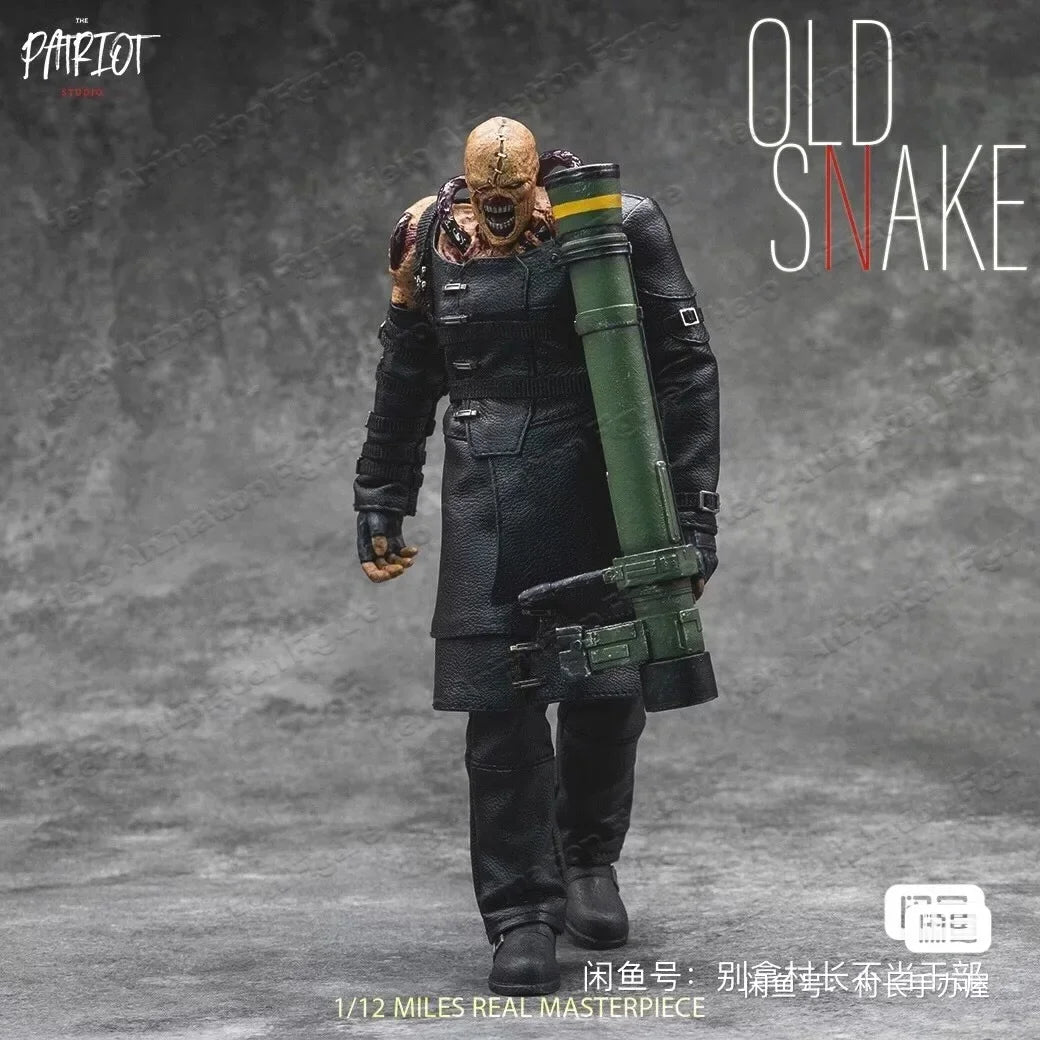 In Stock Patriot 1/12 Nemesis-T Tracker Type Resident Evil BIG BOSS Action Figure ACG Model Fashion Toy Desktop Collectibles