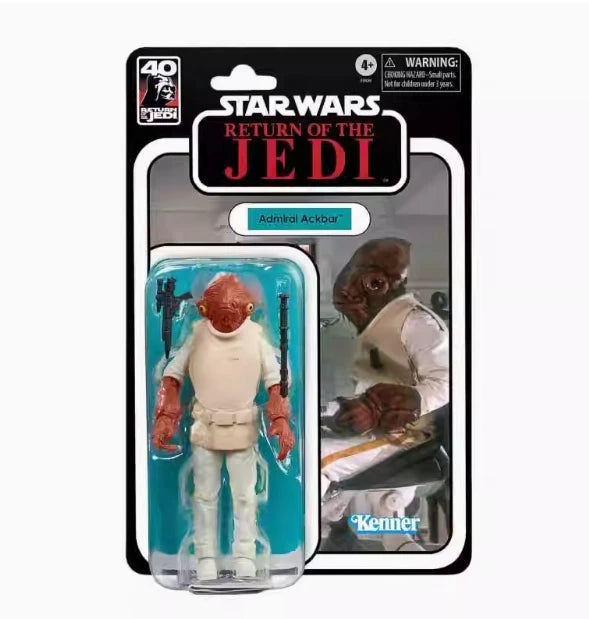 New Original Hasbro Star Wars The Series 6inch Mace Windu Darth Vader Collectible Action Figure Toy For Children Christmas Gifts