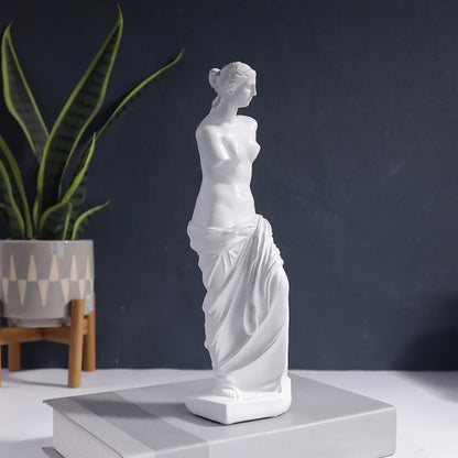 Venus De Milo Statue Resin Figure Sculpture Home Bedroom Living Room Study Decoration Ornament