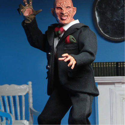 NECA Tuxedo Freddy 8' Action Figure Model A Nightmare on Elm Street 3 Freddy Doll Horror Toys Garage Kit