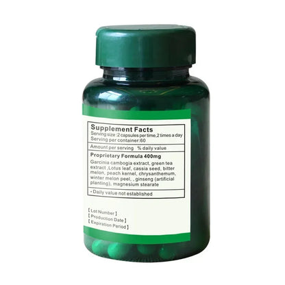 1 Bottle Burning Fat and Losing Weight Capsule Controls Appetite and Promotes Metabolism.