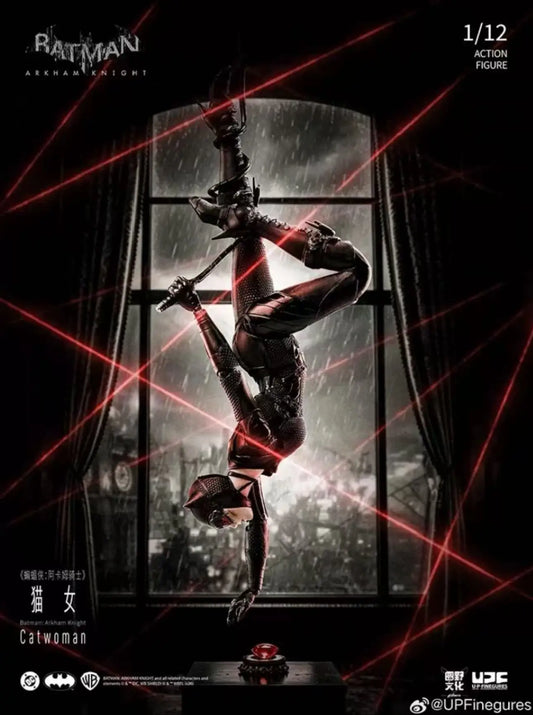 In Stock UPF Yuanye Culture Fine Production Arkham Knight Catwoman Action Figure DC Movable Collectible Figure