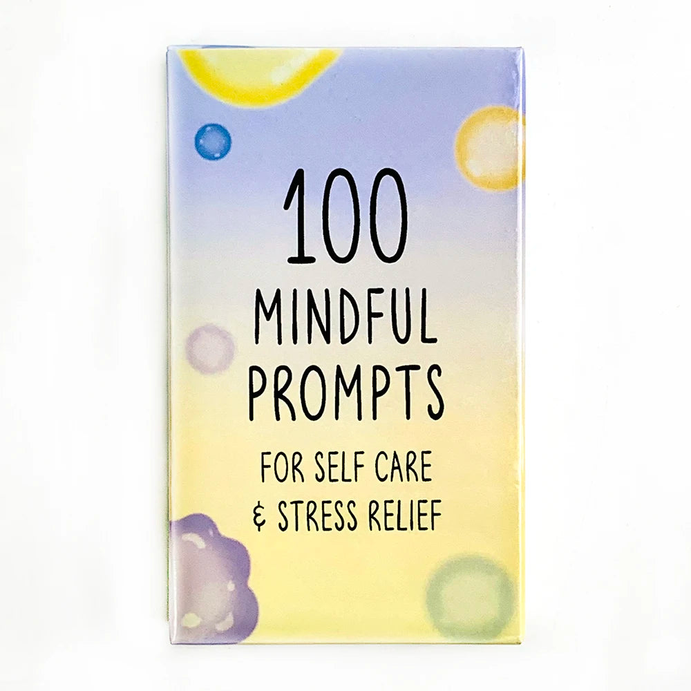New Oracle Cards 100 Mindful Prompts For Self Care Stress Relief Cards A Pleasant Night Of Games The Best Gift-giving