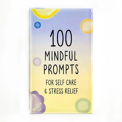 New Oracle Cards 100 Mindful Prompts For Self Care Stress Relief Cards A Pleasant Night Of Games The Best Gift-giving