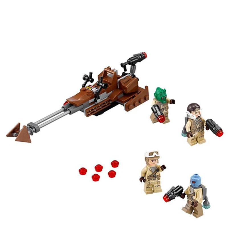 Limited Edition Star Wars Elite Clone Troop and Assault Robot 9488 with Mannequin Boy Assembled Model