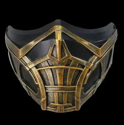 Mortal Kombat Resin Cosplay Masks MK Scorpion Face Sub-Zero Mask Masker Unisex Halloween Cosplay Props
