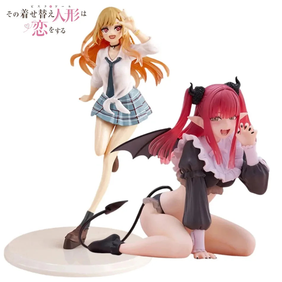 My Dress-Up Darling Anime Action Figure - Kitagawa Marin & Liz Cute School Uniform PVC Desktop Model Collectible Toy Gift